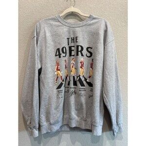 San Francisco 49ers Pullover Sweater Kittle Purdy Bosa Mccaffrey Samuel XL